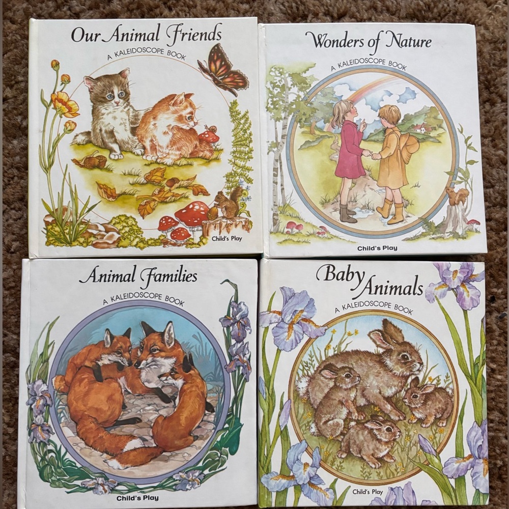 Set of 4 used Kaleidoscope books - great condition